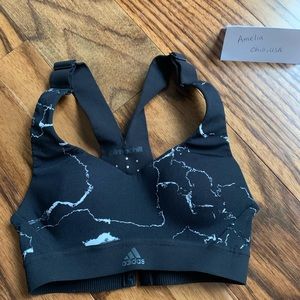 Women's Climachill Marble High Support Sports Bra